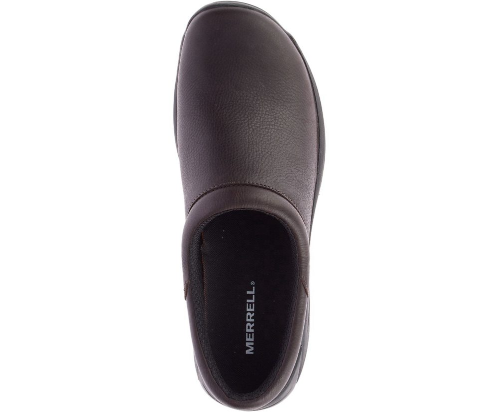 Merrell Slip Ons Męskie Brązowe - Encore Gust 2 - 285139-MJH